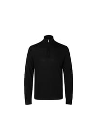 SELECTED - Wollpullover, Troyer, für Herren - 179099 BLACK