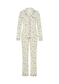 s.Oliver - Schlafanzug X-MAS Gift, Baumwolle, für Damen - 29401 AOP