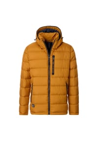 CASAMODA - Steppjacke, weitenregulierbare Kapuze, Reißverschlusstaschen, für Herren - 338 GRUEN