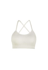 YEAZ - Elastisches Damen Sport-BH Top für Training & Fitness VICE - beige