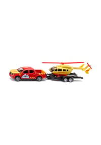 siku - Super Spielfahrzeug "Nissan Navara mit Helikopter" - MEHRFARBIG