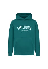 SMILODOX - Hoodie Kayson - Dunkel Grün