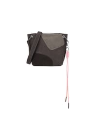 Fritzi aus Preußen Fritzi03 - Schultertasche Fritzi03 Limited Happy Flocked Jive Soft Berry mit moderner Flockung - Braun