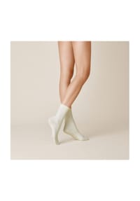 KUNERT - Kurzsocken Sensual Cotton, Rippbündchen, für Damen - 0070 BLACK