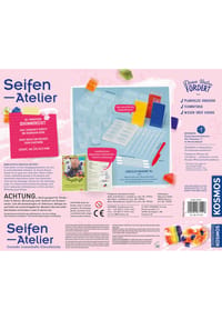 Kosmos Seifen-Atelier | Kit Esperimenti Per Creare Saponi | 200g Glicerina E Stampi | 8-12 Anni