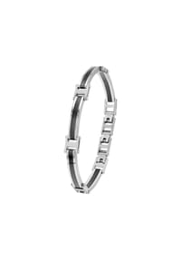 TOM TAILOR MEN - Herren Armband, Edelstahl - SCHWARZ