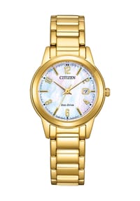 CITIZEN® ECO-DRIVE - Damen Armbanduhr "FE1242-78D" - WEISS
