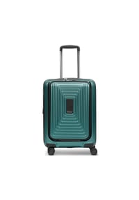REDOLZ Essentials 14 - Essentials 14 4 Rollen Kabinentrolley S 55 cm Laptopfach mit Dehnfalte - aubergine metallic