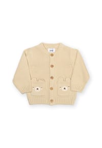 KITE - Baby Little Ted Strickjacke Bio-Baumwolle - beige