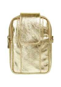Samantha Look - Umhängetasche Echt Leder, Made In Italy - beige