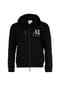 ARMANI EXCHANGE Herren Jacke - Sweatjacke, Kapuze, Baumwolle, einfarbig Bild 1