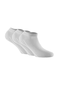 Rohner Advanced Socks - Unisex Sneaker Socken, 3er Pack - Bambus - Schwarz