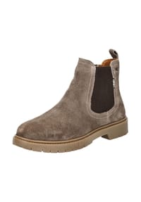 camel active - Veloursleder/Textil Stiefelette - Navy