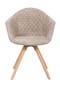 Kayoom Stuhl Chadwick 110 2er-Set - weiß - creme – eiche , modern Bild 9