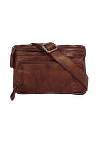 SPIKES & SPARROW® - Gürteltasche Echt Leder - cognac