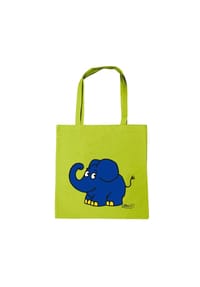 LOGOSHIRT® - Tote Bag Sendung mit der Maus - Elefant - bright orange