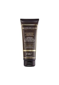 KERARGAN - Haarausfall Kopfhautpeeling mit Rizinusöl, 250ml - weiß