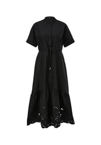 comma, - Hemdblusenkleid, Stickerei, für Damen - 9999  GREY/BLACK