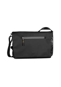 camel active EXPLORE - Messenger Bag, Magnetverschluss, Laptopfach - BLACK