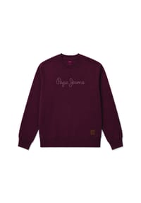 Pepe Jeans - Sweatshirt, Patch, für Herren - 293 RUBY WINE RED