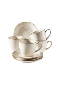 MÄSER Kaffeetassenset, Keramik Nottingham - Nottingham - beige