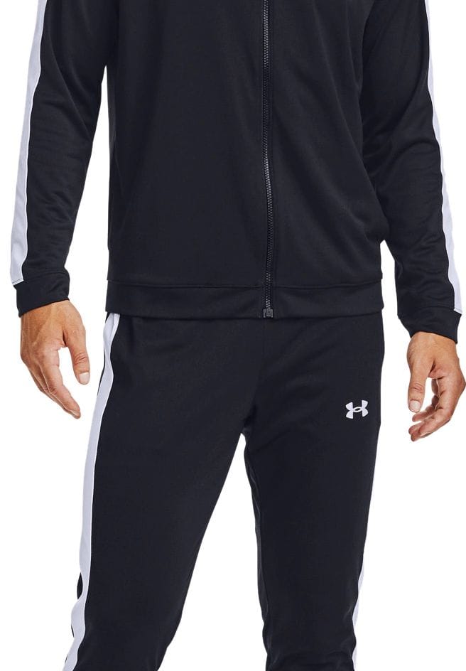 Under Armour Sportanzug, Stehkragen, Atmungsaktiv, BordüRe, Tunnelzug, FüR Herren, Schwarz, Xl