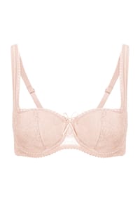 susa - Dirndl-BH, Bügel, florale Spitze, für Damen - 003 WEISS