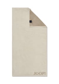 JOOP! CLASSIC DOUBLEFACE Handtuch 50x100 cm, Creme - JOOP! CLASSIC DOUBLEFACE - Anthrazit