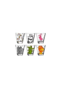 LEONARDO Kinderbecher Bambini 215 ml 6er Set - BAMBINI - bunt