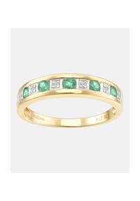 Diamant L'eternel - Eternity Ring, mit 0.02 ct Diamant, 375 Gelbgold - gold