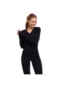 FALKE - Unterhemd "Wool-Tech Light", wärmend, geruchshemmend, für Damen - 3000 BLACK