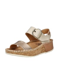 PIKOLINOS - Leder Sandalen - Champagne