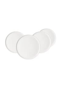 Ritzenhoff & Breker Pizzateller Volos ø 31,5 cm 4er Set weiß - VOLOS - weiß