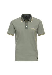 CASAMODA - Herren Polo-Shirt uni - graues Dunkelblau