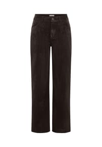 PADDOCK'S® - Hochgeschnittene Relaxed Fit Cordhose MARLENE - dark brown