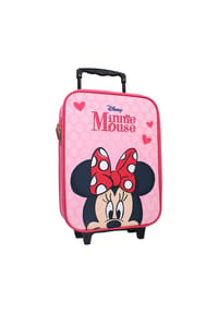 Disney - Disney Minnie Mouse Kinderkoffer Trolley2 Rollen und geräumigem - Rosa 42 x 32 x 11 cm