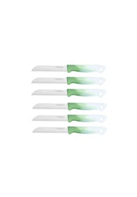 Cheffinger - Küchenmesser 18 cm mit ergonomischem Griff - Dunkelgrün - Dunkelgrün 1 Stück
