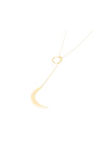 LES REINES - Sea Sparkle – Minimalistische Halskette, 24K vergoldet - Gold
