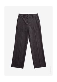 zero - Casual-Hose mit Bügelfalte - Black Coffee
