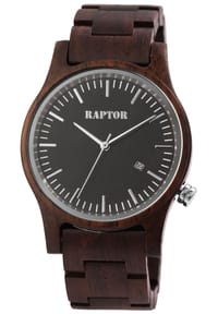 RAPTOR Raptor - Damen und Herren Quarz Armbanduhr Varun - Mineralglas - blau-schwarz-silber