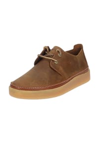 CLARKS® - Leder Halbschuhe - Braun