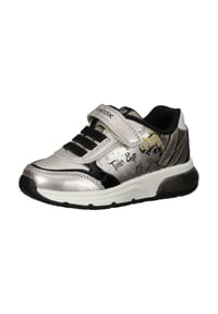 GEOX - Lederimitat/Textil Sneaker - Platinum