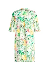 Vera Mont - Blusenkleid, Stehkragen, für Damen - 5818 GREEN/NATURE