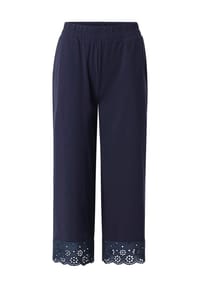 SIEH AN! - 7/8-Freizeithose - marine