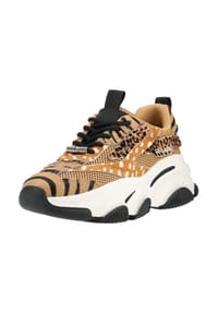 STEVE MADDEN - Lederimitat/Textil Sneaker POSSESSIONL-E - Beige/Schwarz