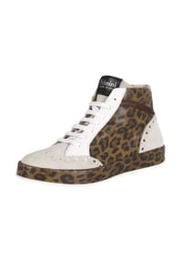 Felmini - Veloursleder Stiefelette - Leopard