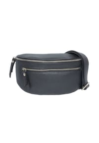 Seasons of April - Gürteltasche Crossbody Bag Pia Mittelgroße Umhängetasche aus 100% Leder mit breitem Gurt, 2 Zipper - Creme 3