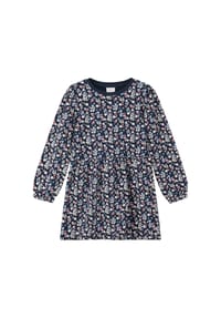 s.Oliver RED LABEL - Shirtkleid, Raffung, für Kinder - 59A5  BLUE