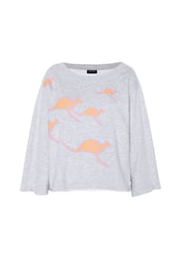 CHIEMSEE - Sweatshirt mit platziertem Känguru-Print - 15-3214 Orchid
