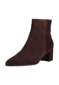 hōgl - Veloursleder Stiefelette - Dunkelbraun